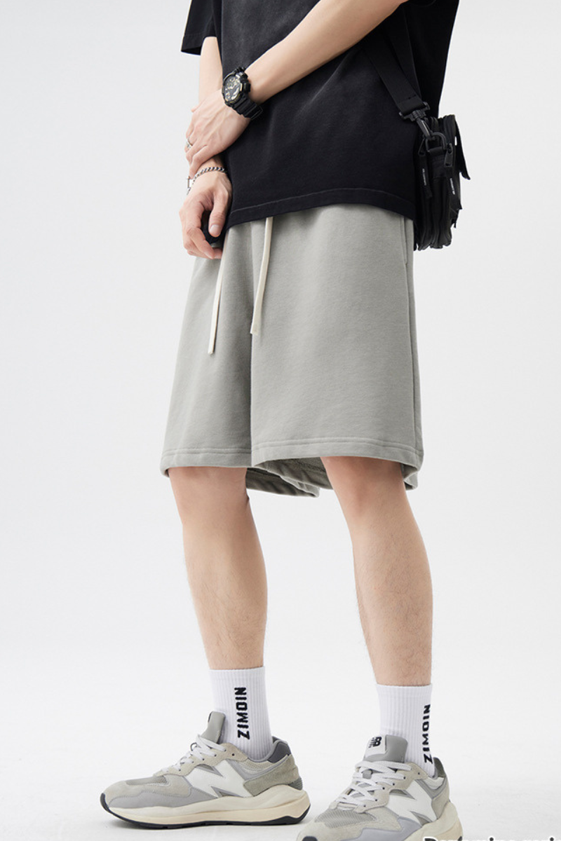 Men's Spring Summer 340g Terry FOG Style Oversized Shorts