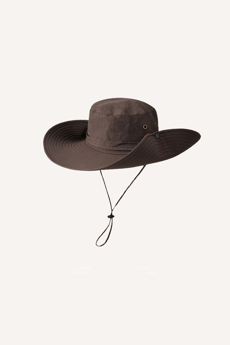 Unisex Summer Lightweight Western Hiking Bucket Hat - UPF