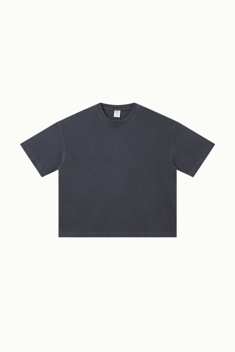 Men's Summer 280g Cotton Washed Oversized Boxy Tee