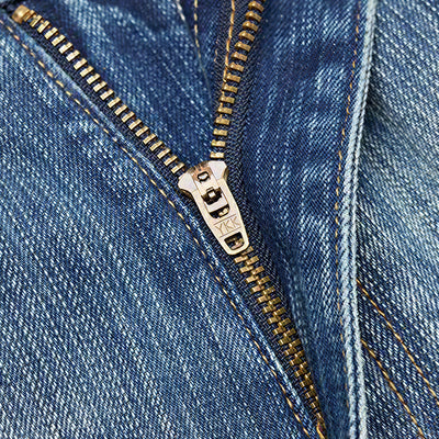 Men's Spring Gradient Blue Cat Whisker Balloon Denim Jeans