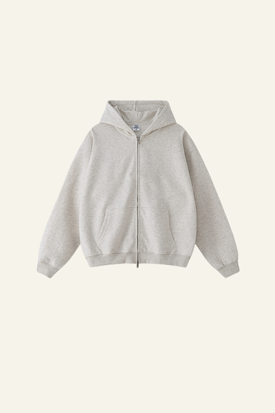 Men's Streetwear Full Zipper Hooded Jacket