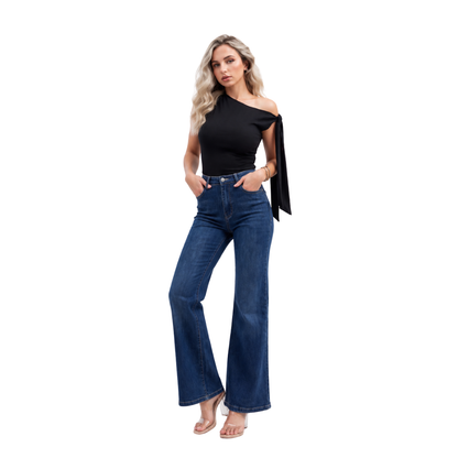 Women's vintage relaxed bootcut jeans