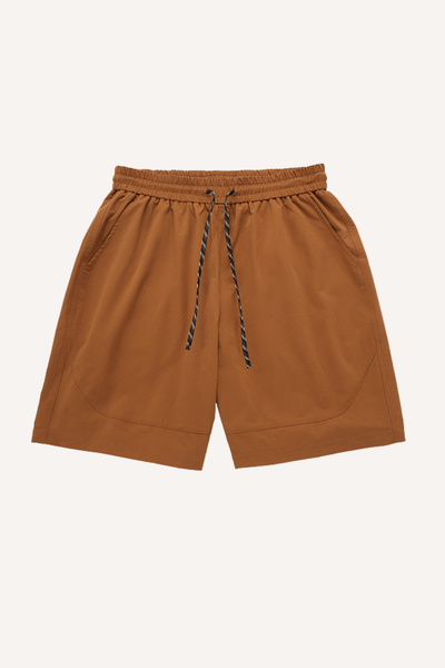 Men's Spring Summer COOLMAX Lightweight Drawstring Shorts