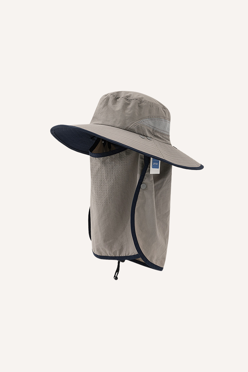 Unisex Summer UPF Sun Hat Neck Flap Fishing Hiking