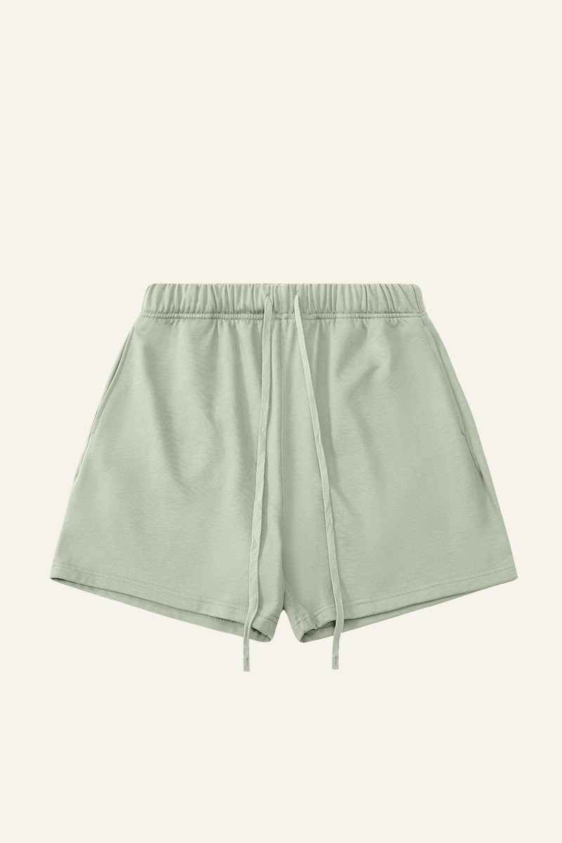 Men's  Cotton Streetwear Drawstring Solid Shorts