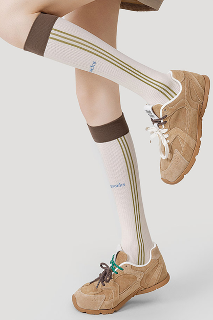 Women's Fall Graduated-Compression Athletic Knee-High Socks