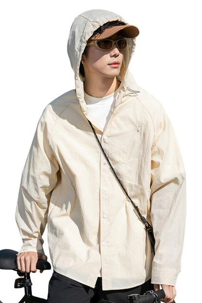 Men's Summer Outdoor UPF50 Loose Sun Shirt