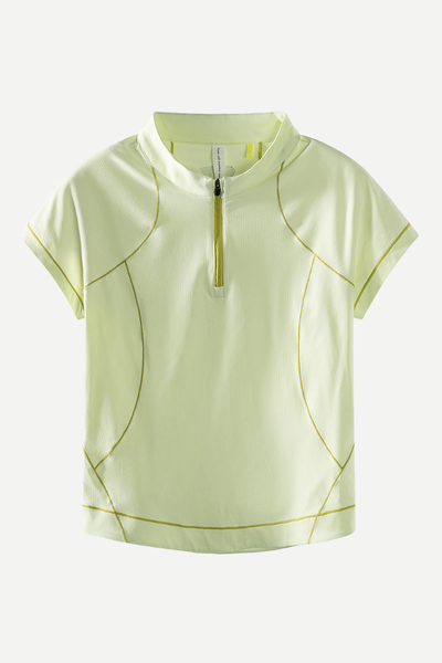 Women's Outdoor Slim Crop Quick Dry LS Tee