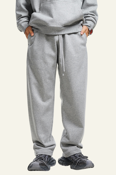 Men's Relaxed Athletic Wear Straight-Leg Pants.