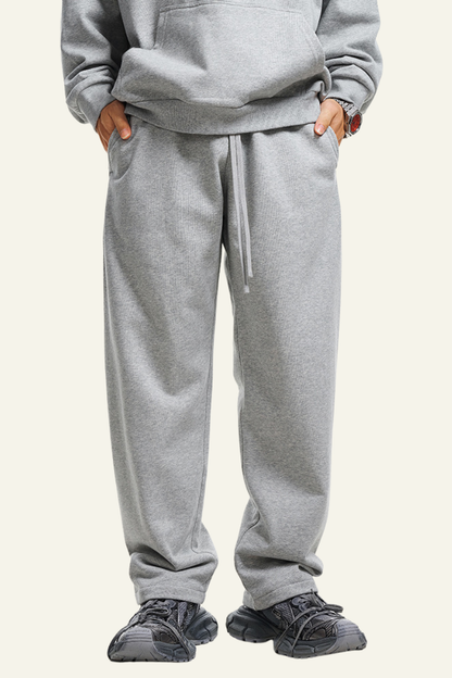 Men's Relaxed Athletic Wear Straight-Leg Pants.