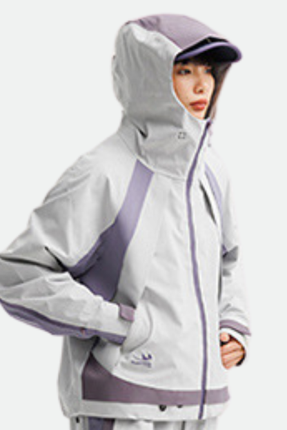 Unisex Urban Waterproof Breathable Taped Light Jacket