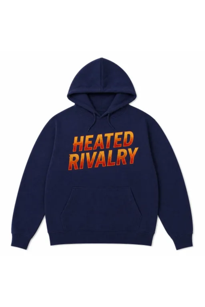 Men Fall Clothing Heated Rivalry Graphic Oversized Hoodie