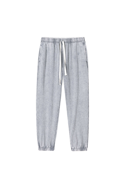 Men Fall 400G Washed Vintage Relaxed Sweatpants