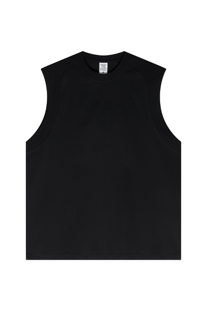 Unisex Summer Lyocell Cooling Paneled Loose Tank Top