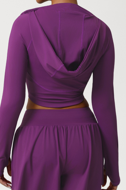 Women's Running Mock Neck Slim Long Sleeve Yoga Top