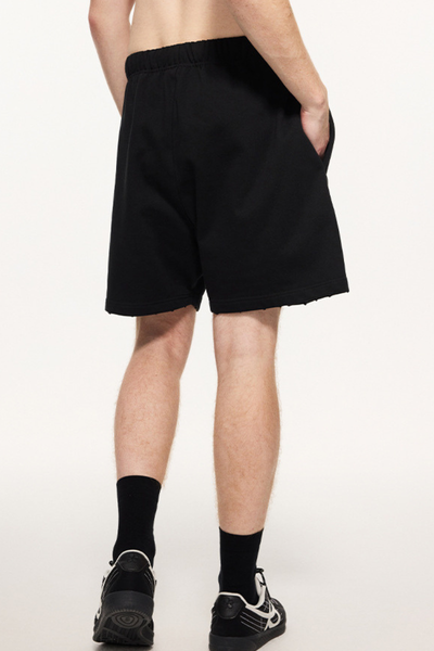 Men's Summer 450g Solid Breathable Elastic Loose 4" Shorts