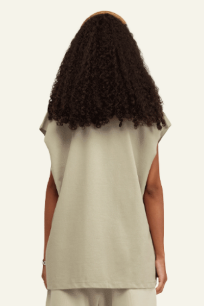 Women's Streetwear Heavyweight Cotton Sleeveless Top