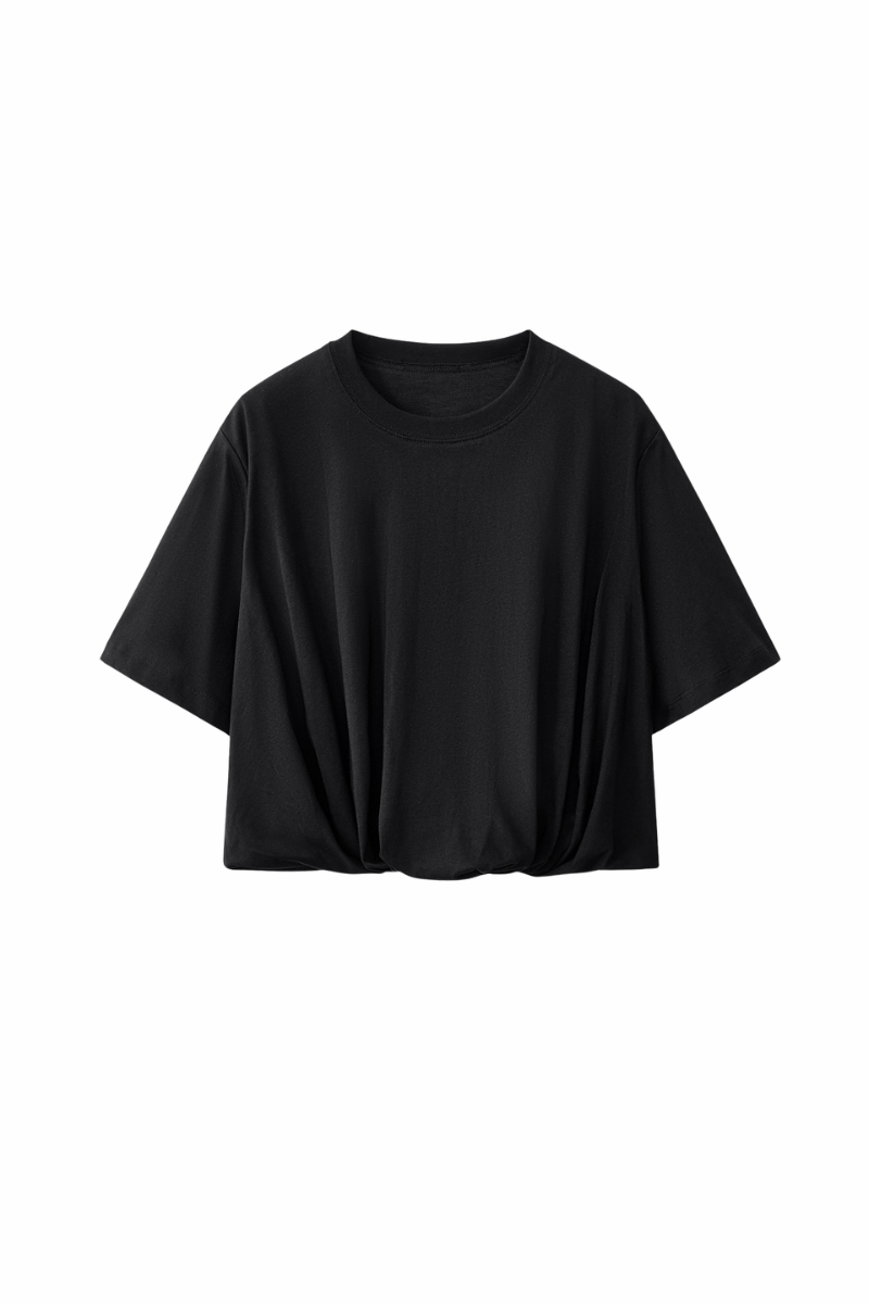 Unisex Summer Cropped T-Shirt