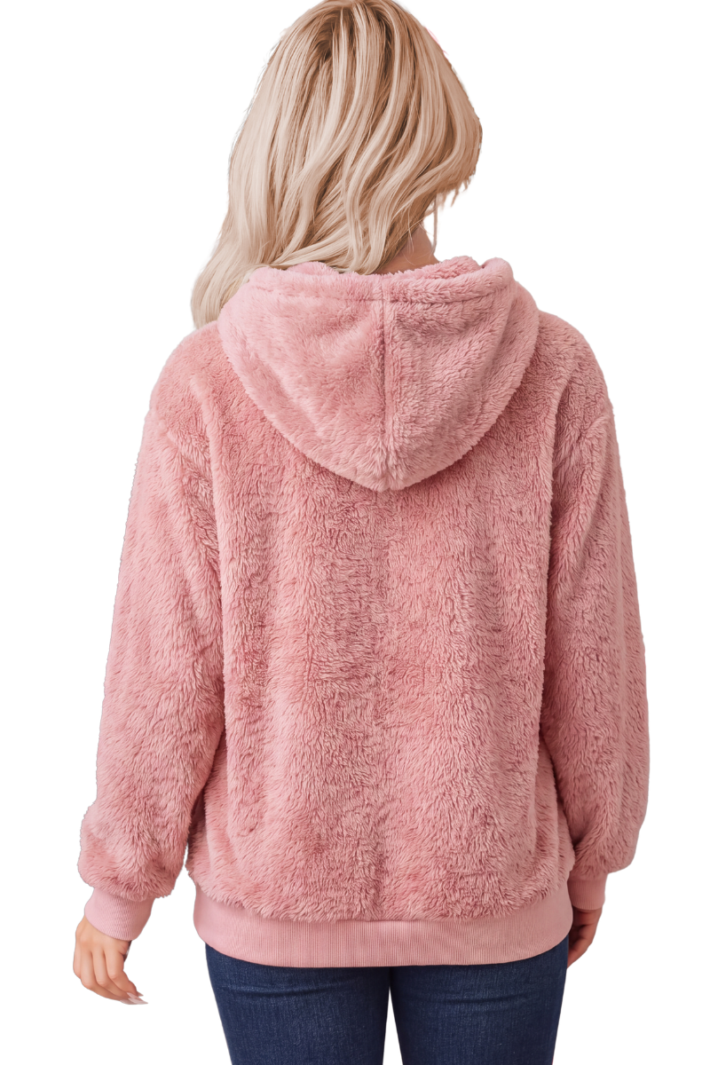 Women Fall Clothing Warm Double-Sided Fleece Pet Hoodie