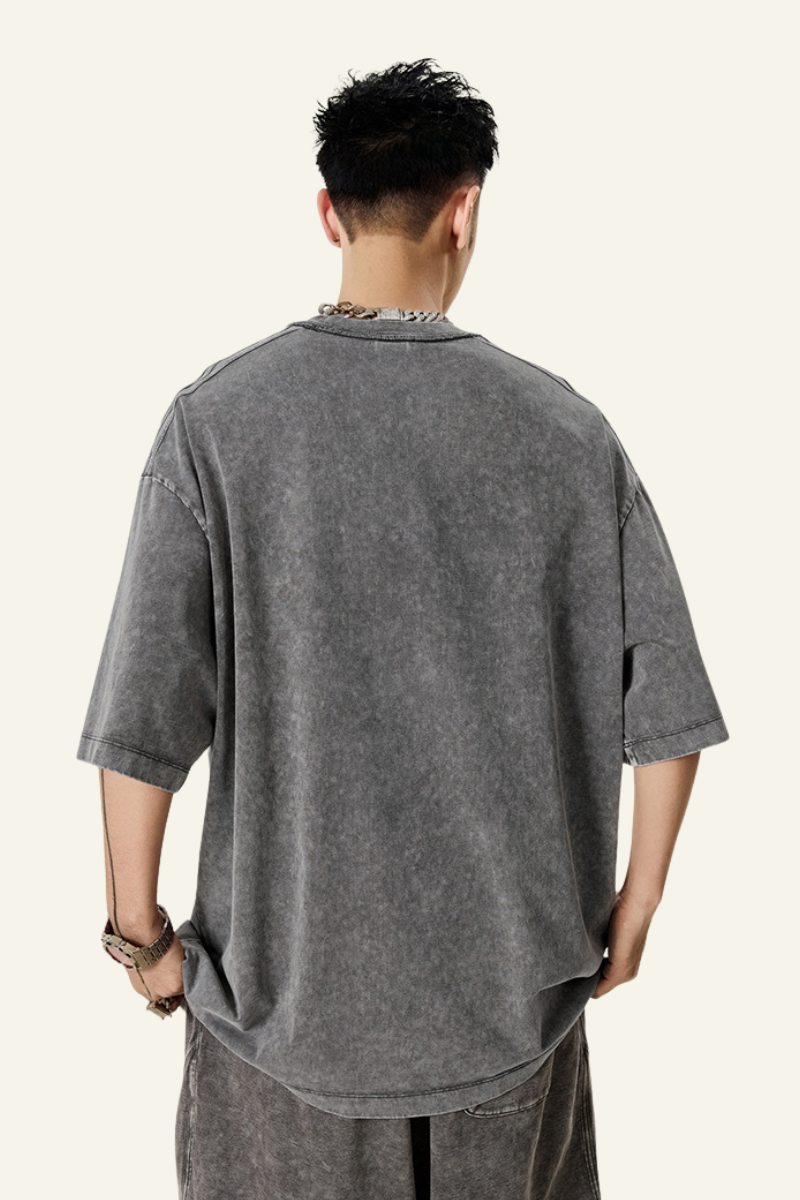 Men's Cotton Heavyweight Washed T-shirt