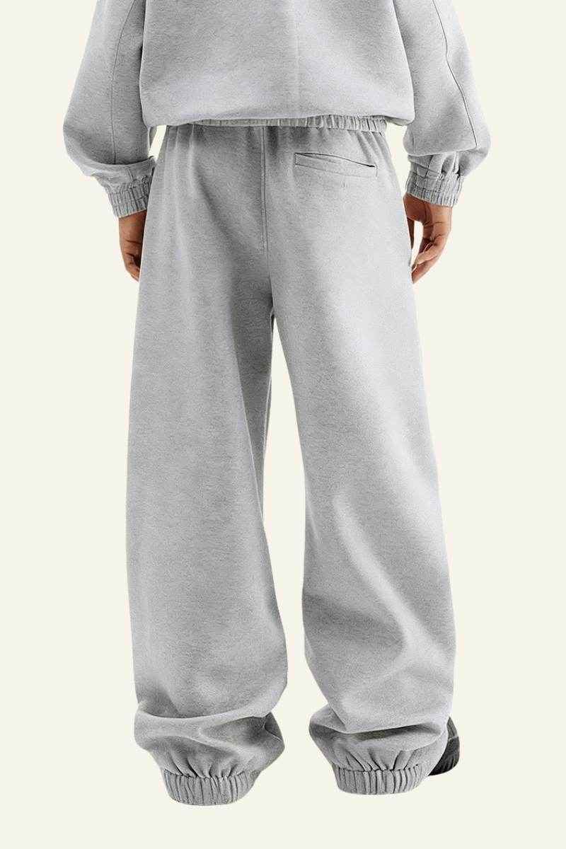 Men's Cotton Streetwear Drawstring Cuffed Sweatpants