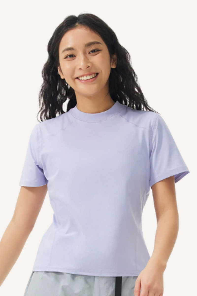 Unisex Summer COOLMAX LYCRA Yarn Wicking Quick Dry Tee
