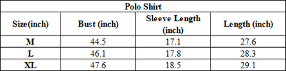 Men's Summer Ultrasonic UPF50+ Quick Dry Collared Tee