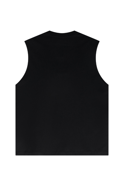 Unisex Summer Lyocell Cooling Paneled Loose Tank Top