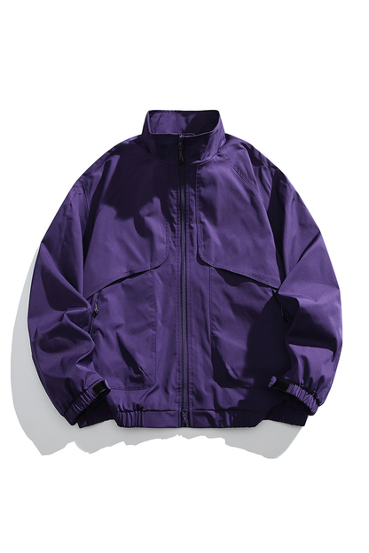 Unisex American Retro Multi-Pocket Loose Hiking Jacket