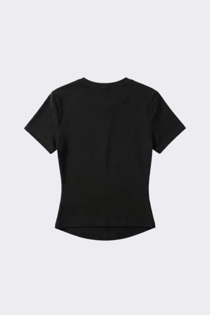 Women's Outdoor Yoga Gym Tight Run Tee - Crewneck