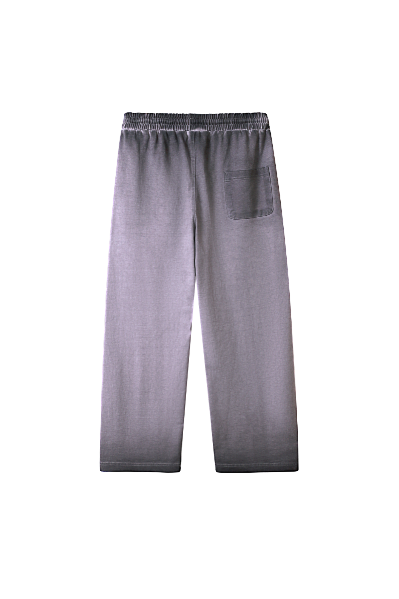 Women Fall Washed Gradient Wide Leg Sweatpants