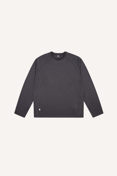 Men‘s COOLMAX LYCRA Wicking Quick Dry Paneled LS Tee