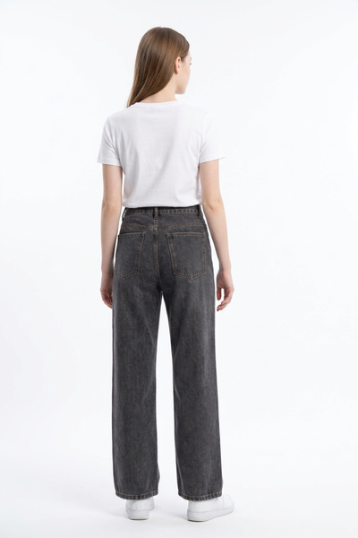 Women's Wash High Waist Straight Leg Jeans