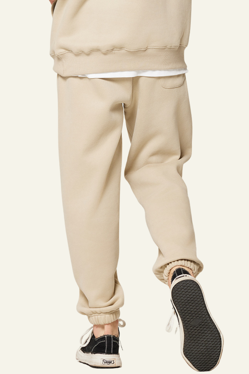 Men's Streetwear Drawstring Cuffed Sweatpants
