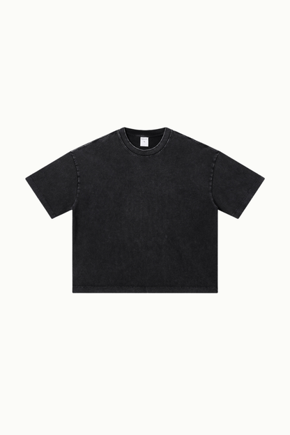 Men's Summer 280g Cotton Washed Oversized Boxy Tee