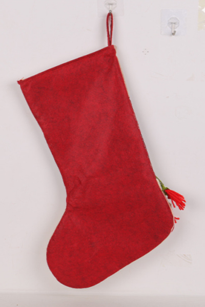Christmas 3D Santa Ornament Socks Large Thick Decor