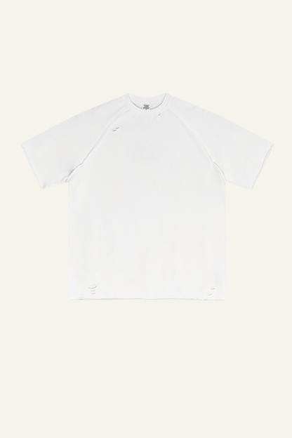 Women's Washed Wax-Dyed Cotton  T-shirt.