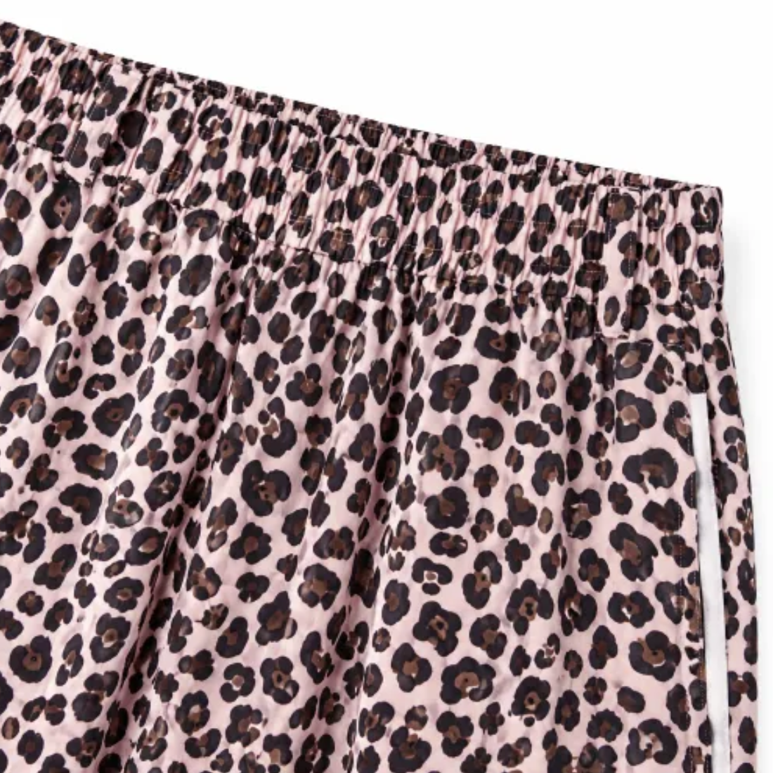 Women Fall Clothing Casual Leopard Stripe Wide Leg Pants