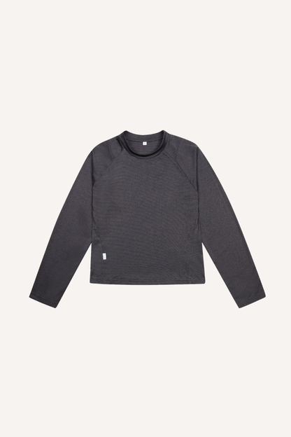 Women‘s COOLMAX LYCRA Wicking Quick Dry Paneled LS Tee