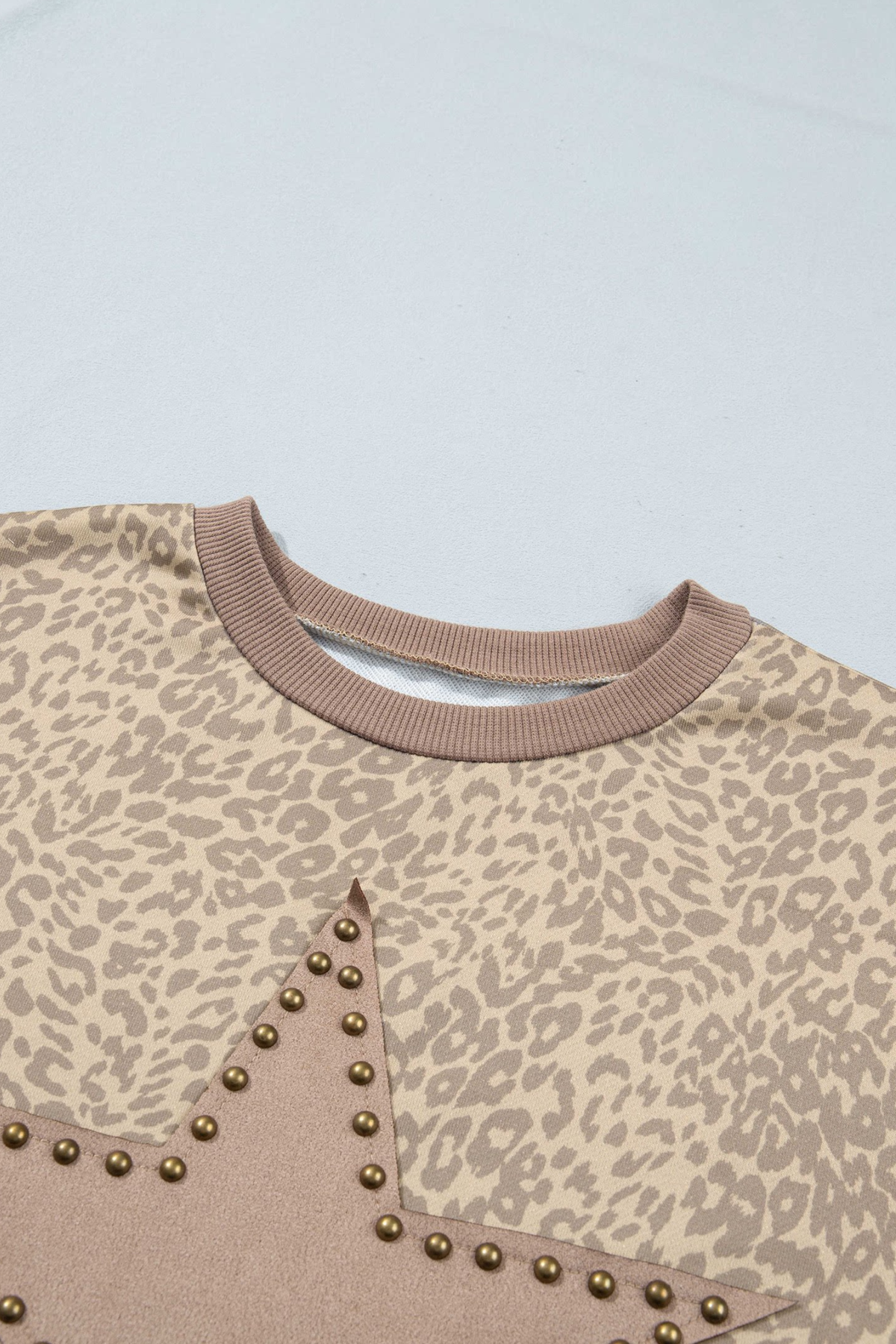 Women's Fall Leopard Star Print Drawstring 2 Piece Set