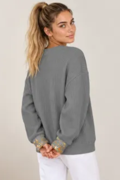 Women Fall Clothing Halloween Glitter Pumpkin Sweatshirt