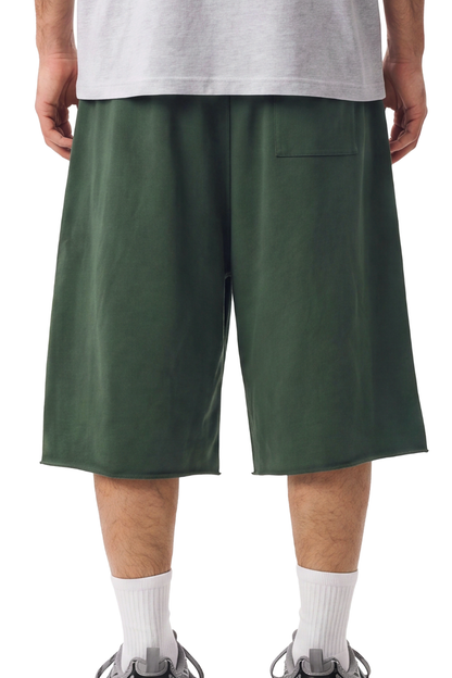 Men's Summer French-Terry Loose 7-Inch Streetwear Shorts