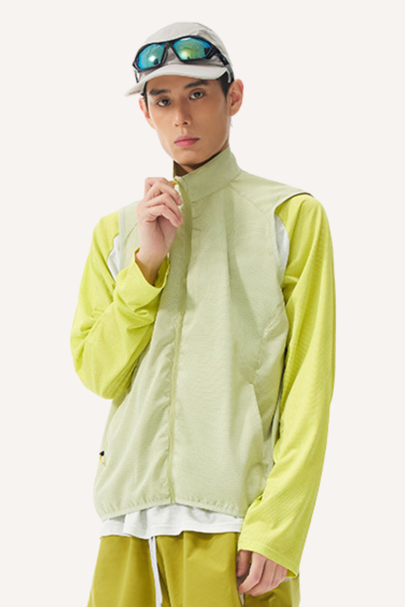 Unisex Outdoor Wicking Quick Dry Cooling Mesh Run Vest