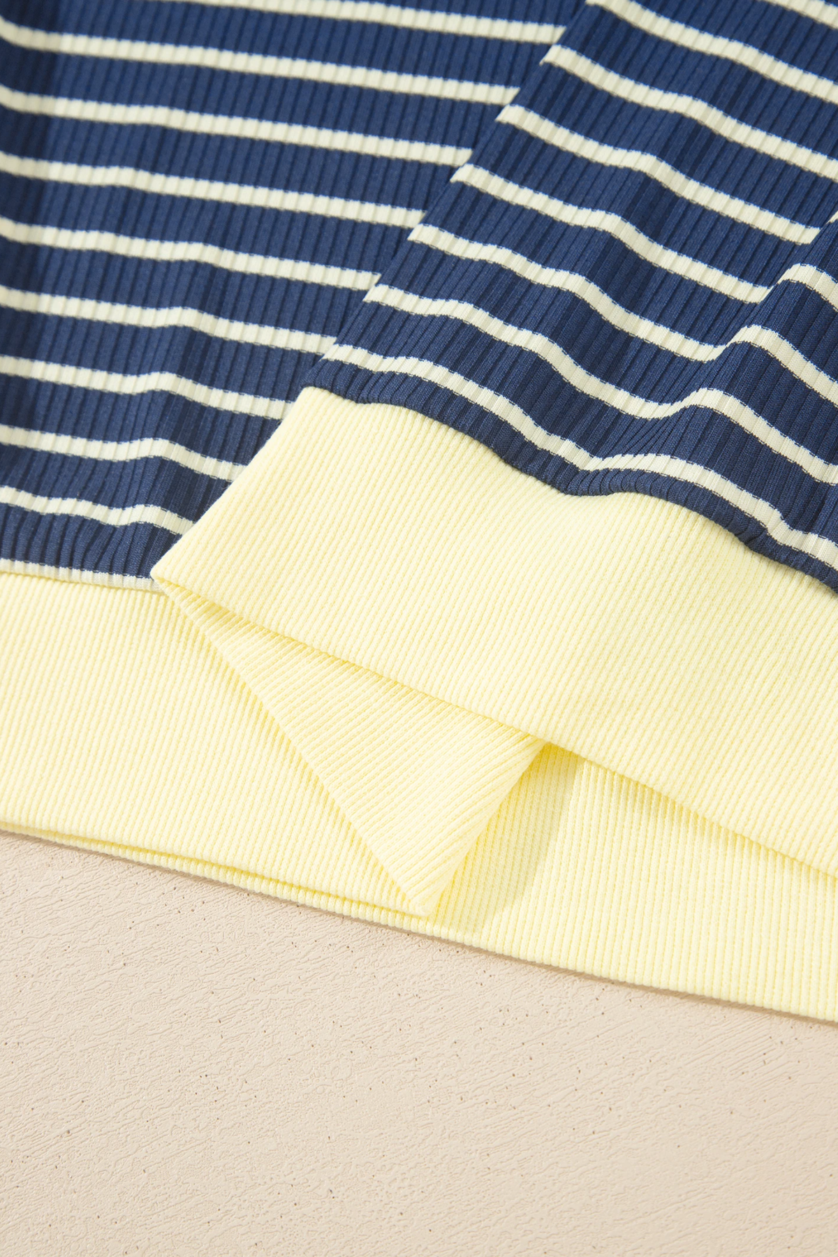 Women's Fall Striped Colorblock Loose 2 Piece Set