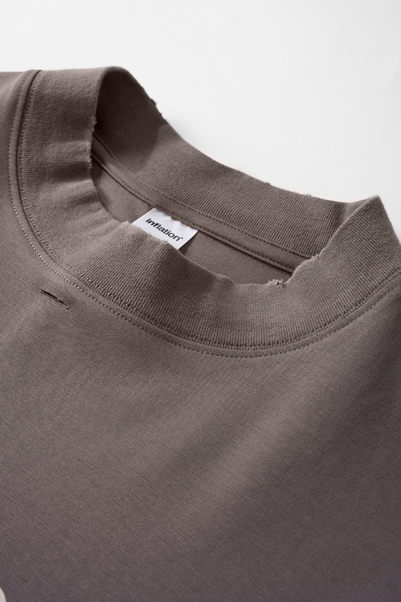 Mne's Streetwear Vintage  Distressed T-shirt