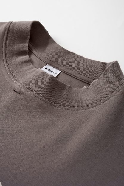 Mne's Streetwear Vintage  Distressed T-shirt