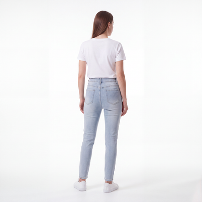Women's Vintage High Waist Skinny Jeans