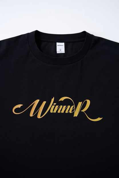 Men's Foil Badge Vintage Oversized Crewneck Tee