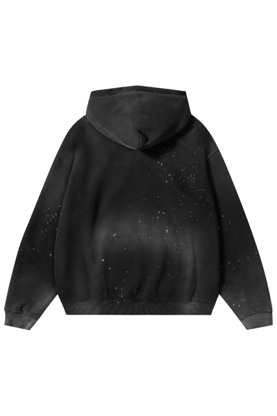 Women's Fall Clothing Splatter-Wash Pullover Hoodie