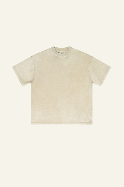Women's Cotton Streetwear Vintage Washed T-shirt